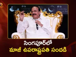 Former VP Venkaiah Naidu Felicitated by Singapore Telugu Community