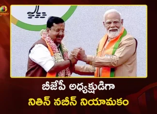 Nitin Nabin Appointed as BJP National President, PM Modi and Union Ministers Attend Ceremony