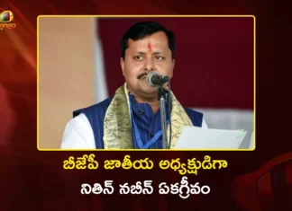 Nitin Nabin Files Nomination for BJP National President