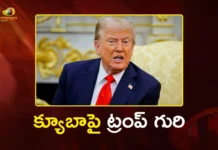 US President Donald Trump Threatens Tariffs on Nations Selling Oil to Cuba