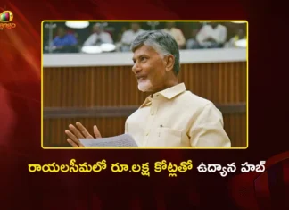 రాయలసీమలో రూ.లక్ష కోట్లతో ఉద్యాన హబ్.. అసెంబ్లీలో సీఎం చంద్రబాబు కీలక ప్రకటన CM Chandrababu Announces Rs.1 Lakh Cr Horticulture Hub Project For Rayalaseema