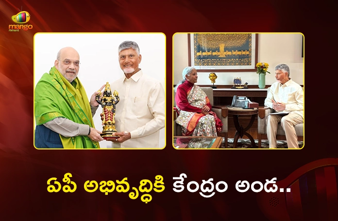 CM Chandrababu Seeks Centre Support For Key AP Projects During Delhi Visit CM Chandrababu Seeks Centre Support For Key AP Projects During Delhi Visit