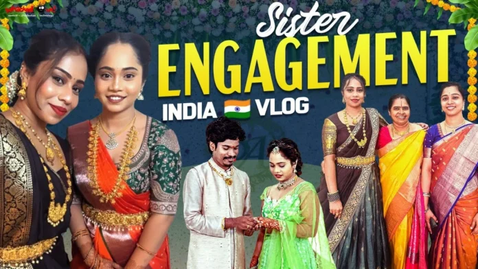 Emotional Homecoming Shanthi's Journey from New Zealand to Sister's Engagement