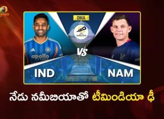 టీ20 ప్రపంచకప్: నేడు నమీబియాతో టీమిండియా ఢీ ICC T20 World Cup 2026 Team India to Face Namibia Today