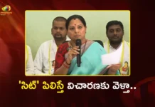 Kalvakuntla Kavitha Defends KCR in Phone Tapping Case, Slams Congress Govt