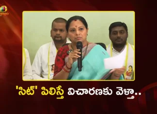 Kalvakuntla Kavitha Defends KCR in Phone Tapping Case, Slams Congress Govt