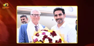 Microsoft co-founder Bill Gates Arrives in AP, Receives Warm Welcome From Minister Nara Lokesh