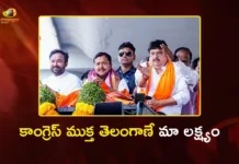 Nitin Nabin Campaigns in Mahabubnagar For BJP Ahead of Telangana Municipal Polls