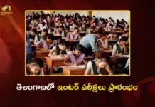 Telangana Inter Exams Begin Today, Over 9.90 Lakh Students to Appear in 1,495 Centers