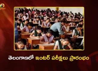Telangana Inter Exams Begin Today, Over 9.90 Lakh Students to Appear in 1,495 Centers