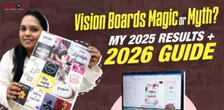 The Life-Changing Vision Board A Special Vlog by Aha Mahi