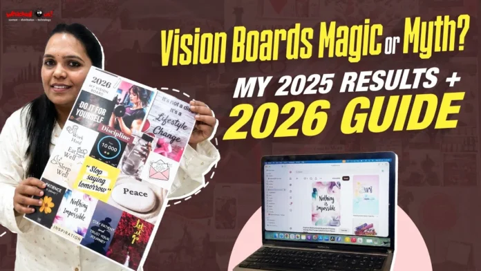 The Life-Changing Vision Board A Special Vlog by Aha Mahi