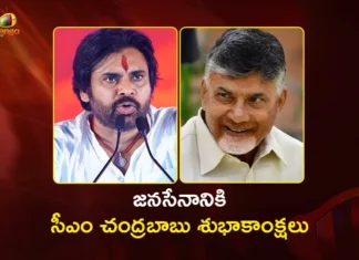 CM Chandrababu Extends Wishes to Jana Sena Chief Pawan Kalyan on Party Formation Day