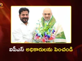 CM Revanth Reddy Urges Union Home Minister Amit Shah For More IPS Officers to Telangana