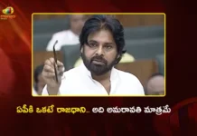 Dy CM Pawan Kalyan Clarifies in Assembly, Only Amaravati is AP’s Capital