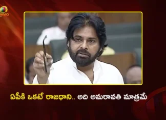 Dy CM Pawan Kalyan Clarifies in Assembly, Only Amaravati is AP’s Capital