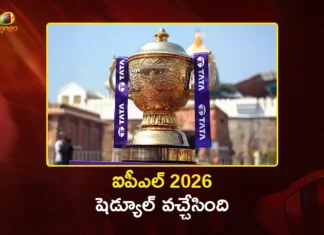 IPL 2026 Schedule Announced, RCB to Face SRH in Season Opener Match on March 28