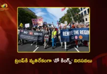 No Kings Protests Erupt Across US and Europe Against President Donald Trump