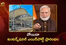 PM Modi Inaugurated The First Phase of Noida International Airport at Jewar Today