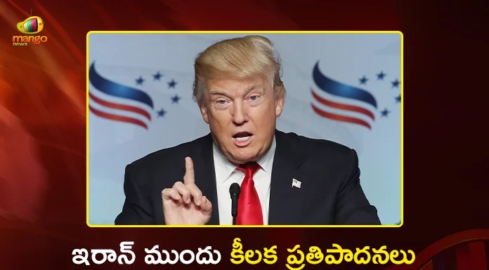 US President Trump Offers 15-Point Ceasefire Plan to Iran Amid Middle East Crisis