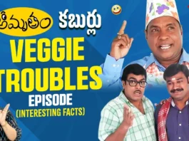 Amrutham Veggie Troubles - The troubles faced by Amrutham and Anji over vegetarianism