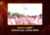 BRS 26th Formation Day Working President KTR Hoists Party Flag Telangana Bhavan
