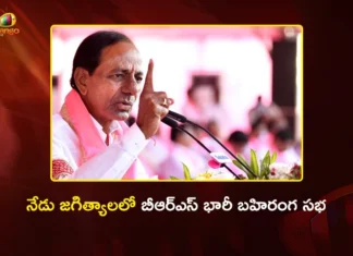 Former Minister Jeevan Reddy to Join BRS in Presence of KCR at Jagtial Public Meeting Today