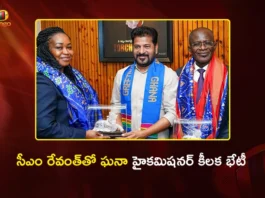 Ghana High Commissioner Kwasi Obiri-Danso Meets CM Revanth Reddy