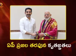 Minister Nara Lokesh Meets PM Modi To Thank For Securing Amaravati’s Legal Status