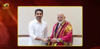 Minister Nara Lokesh Meets PM Modi To Thank For Securing Amaravati’s Legal Status