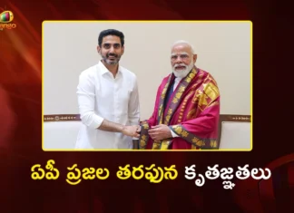 Minister Nara Lokesh Meets PM Modi To Thank For Securing Amaravati’s Legal Status