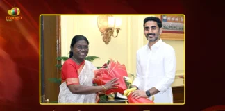 Minister Nara Lokesh Meets President Droupadi Murmu, Thanks For Assent To Amaravati Bill