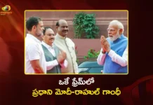 PM Modi Talks to Rahul Gandhi at Paying Tribute to Jyotiba Phule, Video Goes Viral