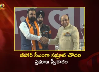 Samrat Choudhary Takes Oath as Bihar CM, Becomes The First BJP Leader