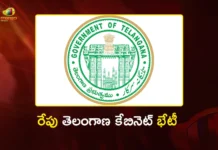 Telangana Cabinet to Meet Tomorrow Key Focus on Kaleshwaram Probe and RTC Strike