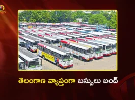Telangana RTC Strike Begins From Midnight, Statewide Bus Services Paralyzed