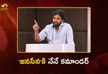 AP Dy CM Pawan Kalyan Affirms, He is The Commander of Jana Sena Party