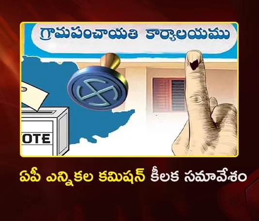 AP SEC Anil Chandra Punetha Held Special Review on Local Body Election Preparations