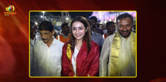 Actress Trisha Krishnan Visits Tirumala on Her Birthday, Seeks Blessings of Lord Venkateswara