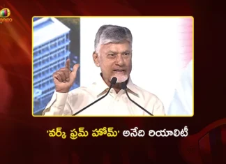 CM Chandrababu Says, Work From Home is a Reality, Not Just the Future