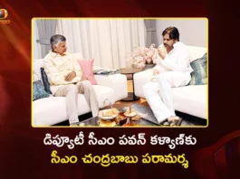 CM Chandrababu Visits Dy CM Pawan Kalyan’s House, Enquires About His Health