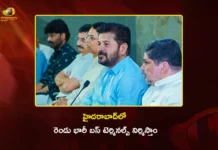 CM Revanth Reddy Announces Two International-Standard Bus Terminals Will Build in Hyderabad