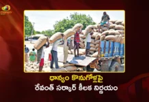 CM Revanth Reddy Orders Hamali and Handling Charges Hikes in Paddy Procurement