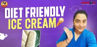 Delicious diet-friendly ice cream.. make it easily at home by Manogna Suryadevara