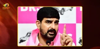 High Tension in Karimnagar BJP Activists Vandalise MLA Padi Kaushik Reddy’s Car