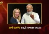 భారత్, ఇటలీ మైత్రిపై సంయుక్త వ్యాసం రచించిన ప్రధానమంత్రులు మోదీ, మెలోని India-Italy PMs Narendra Modi and Giorgia Meloni Outline Indo-Mediterranean Vision in Joint Op-Ed