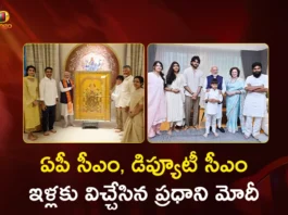 PM Modi Visits AP CM Chandrababu and Deputy CM Pawan Kalyan’s Residences in Hyderabad