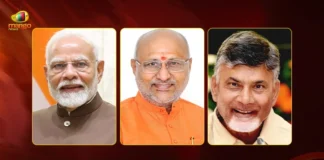 PM Modi and CM Chandrababu Extends Birthday Wishes To VP C.P. Radhakrishnan