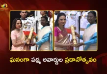 Padma Awards 2026 President Droupadi Murmu Honours 66 Recipients in Phase 1