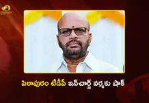 TDP High Command Removed SVSN Varma as Pithapuram Constituency Incharge